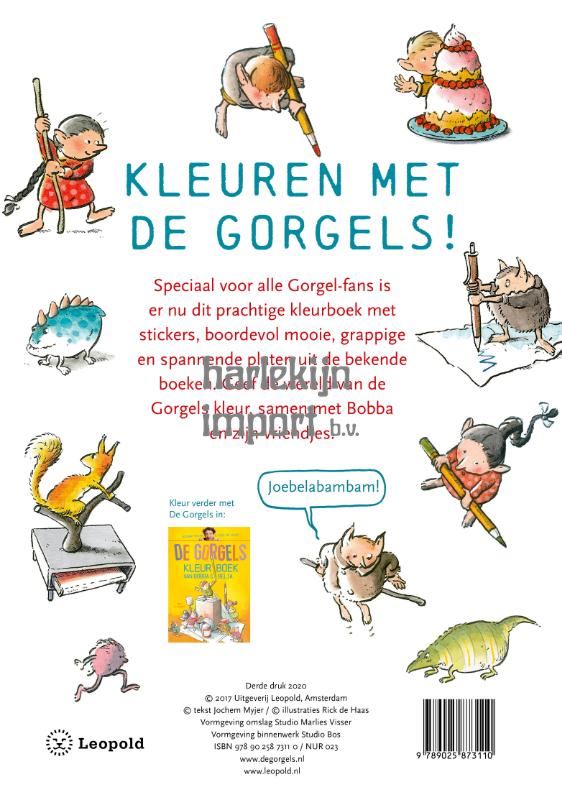 De Gorgels Kleurboek (pb) - Boeken - Harlekijn Import B.V.